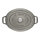 Staub La Cocotte 31cm oval Graphit-grau. Gusseisen