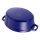 Staub La Cocotte 29cm oval dunkelblau. Gusseisen