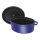 Staub La Cocotte 29cm oval dunkelblau. Gusseisen