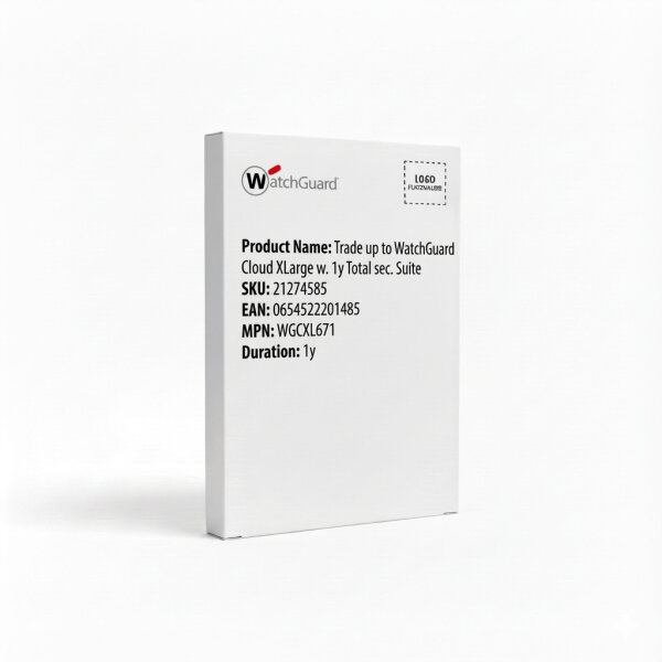 Trade up to WatchGuard Cloud XLarge w. 1y Total sec. Suite