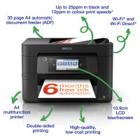 T EPSON WorkForce Pro WF-4820DWF 4-in-1 Tinten-Multifunktionsdrucker
