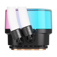 K CORSAIR WAK Cooling iCUE LINK H100i WHITE RGB AIO 240mm
