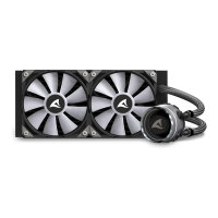 K Sharkoon Wasserkühlung S80 RGB 2 Lüfter 240mm schwarz