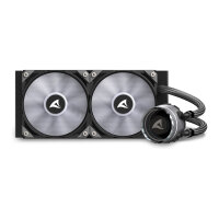 K Sharkoon Wasserkühlung S80 RGB 2 Lüfter 240mm schwarz