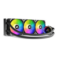 K Sharkoon Wasserkühlung S90 RGB 3 Lüfter 360mm schwarz
