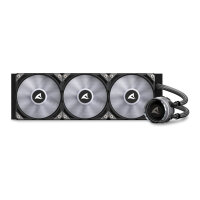K Sharkoon Wasserkühlung S90 RGB 3 Lüfter 360mm schwarz