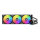 K Sharkoon Wasserkühlung S90 RGB 3 Lüfter 360mm schwarz