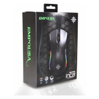 INCA Gaming Maus IMG-GT20 10000 DPI. RGB. 7 Tasten. USB. SW retail