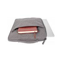 MANHATTAN Seattle Notebook Sleeve 15.6" wasserfest anthrazit