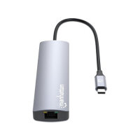 MANHATTAN 7-in-1 4K USB-C Dockingstation 1xHDMI 2xUSB 10Gb/s