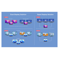 MANHATTAN Dockingstation 12-in-1 4K 1xHDMI 2xDP 3xUSB-A