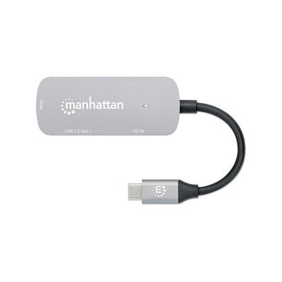 MANHATTAN USB-C auf HDMI 3-in-1 Docking-Konverter mit PD