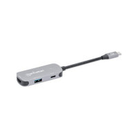 MANHATTAN USB-C auf HDMI 3-in-1 Docking-Konverter mit PD