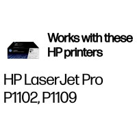HP 85A original LaserJet Toner cartridge CE285AD black...