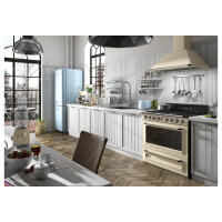 SMEG Toaster 2-Schlitz kompakt 50s Style TSF01CREU, Creme, Hochglanz
