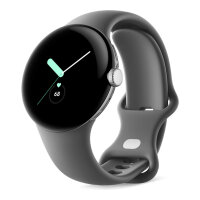 Pixel Watch LTE Silber Charcoal