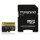 CARD _Transcend Hochbelastbare - Flash-Speicherkarte (microHC/SD-Adapter inbegriffen) - 16 GB