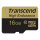 CARD _Transcend Hochbelastbare - Flash-Speicherkarte (microHC/SD-Adapter inbegriffen) - 16 GB
