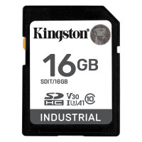 CARD Card 16GB Kingston HC Industrial -40C to 85C retail