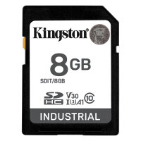 CARD Card 8GB Kingston HC Industrial -40C to 85C retail