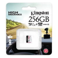 CARD Micro Card 256GB Kingston sdxc High Endurance (Class1) retail
