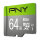 CARD Micro XC Card 64GB PNY Elite CL.10 U1 retail