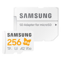 CARD Micro Card 256GB Samsung Sonic inkl. Adapter retail