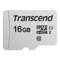 CARD microSD Card 16GB Transcend SDHC USD300S (ohne Adapter)