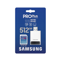 CARD Card 512GB Samsung XC PRO Plus (2023)(CL10) Reader retail