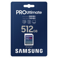 CARD Card 512GB Samsung XC PRO Ultimate (CL10) retail