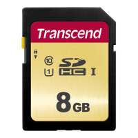 CARD Card 8GB Transcend SDHC SDC500S 95/60 MB/s