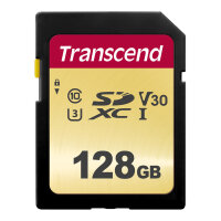 CARD Card 128GB Transcend sdxc SDC500S 95/60 MB/s
