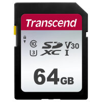 CARD Card 64GB Transcend sdxc SDC300S 100/20 MB/s