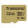 CARD microSD Card 32GB Transcend SDHC USD500S w/Adapter