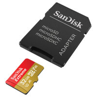 CARD Sandisk Speicherkarte microHC-Card Extrem 32 GB