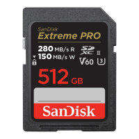 Sandisk CARD PRO 512GB V60 UHS-II S