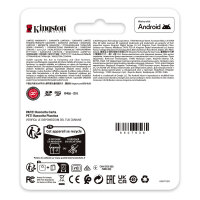 CARD Kingston 256GB microXC Canvas Go Plus Gen4 200MB/s A2 U3 V30 Card + Adapter