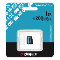 CARD Kingston 1TB microXC Canvas Go Plus Gen4 200R A2 U3 Single Pack w/o ADP