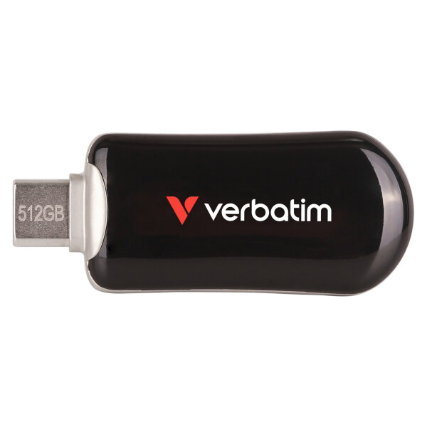 STICK Verbatim Plectra Black 512GB USB-C Flash Drive 30227