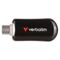 STICK Verbatim Plectra Black 512GB USB-C Flash Drive 30227