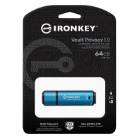 STICK 64GB Kingston IronKey Vault Privacy 50 retail