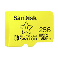CARD Sandisk Nintendo Switch microsdxc 256GB 100/90 MB/s A1 UHS-I