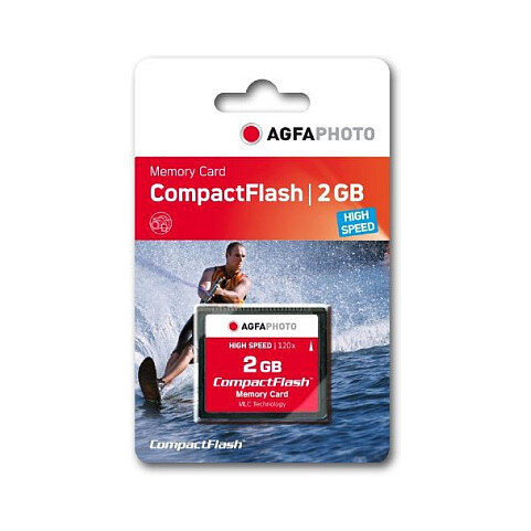Card AgfaPhoto Compact Flash 2GB High Speed 120x MLC