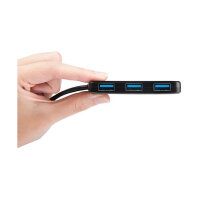 USB-HUB 4-Port Transcend USB3.0 HUB2 ohne Netzteil