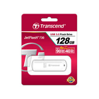 STICK 128GB Transcend JetFlash 730 USB3.1 weiß