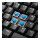 Sharkoon PureWriter RGB (schwarz. FR-Layout. Kailh Choc Low Profile Blue)