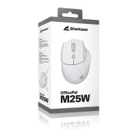 Sharkoon OfficePal M25W (wei)
