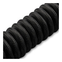 Sharkoon SGK50 Aviator Kabel Titan/Black (schwarz. 1.85 Meter. Spiralkabel fr SKILLER SGK50 S4)