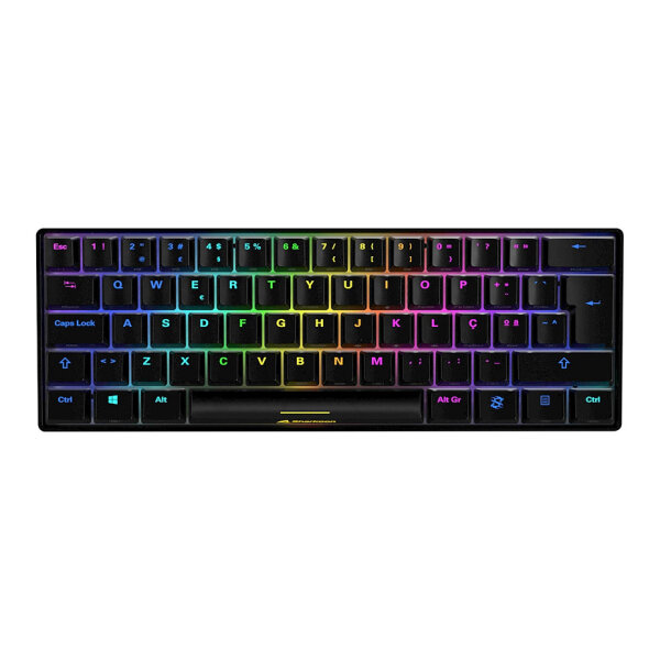 Sharkoon SKILLER SGK50 S4 (schwarz. IT-Layout. Kailh Red)