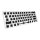 Sharkoon SKILLER SGK50 S4 Barebone (wei. ANSI-Layout)
